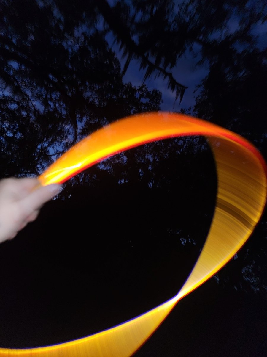 Dark Circus Coinflip Reflective Taped Hoop