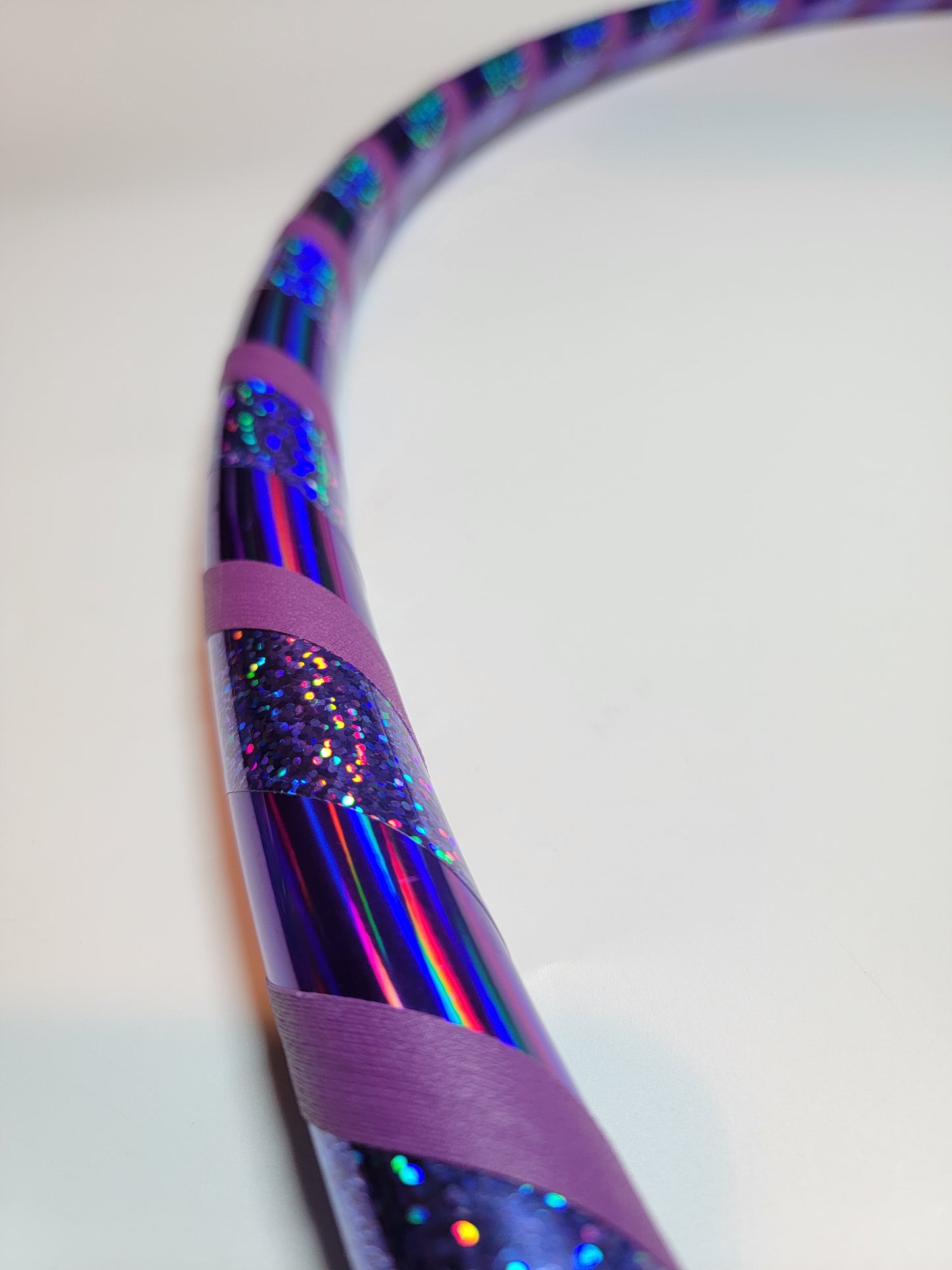 Purple Disco Machine Beginner Taped Hoop