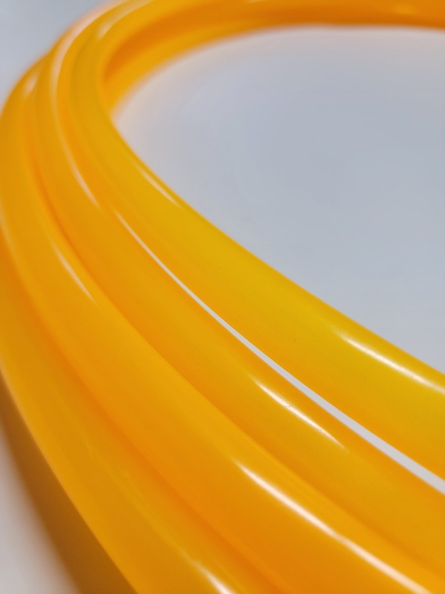 Orange Dreamsicle Polypro Bare Hoop 5/8