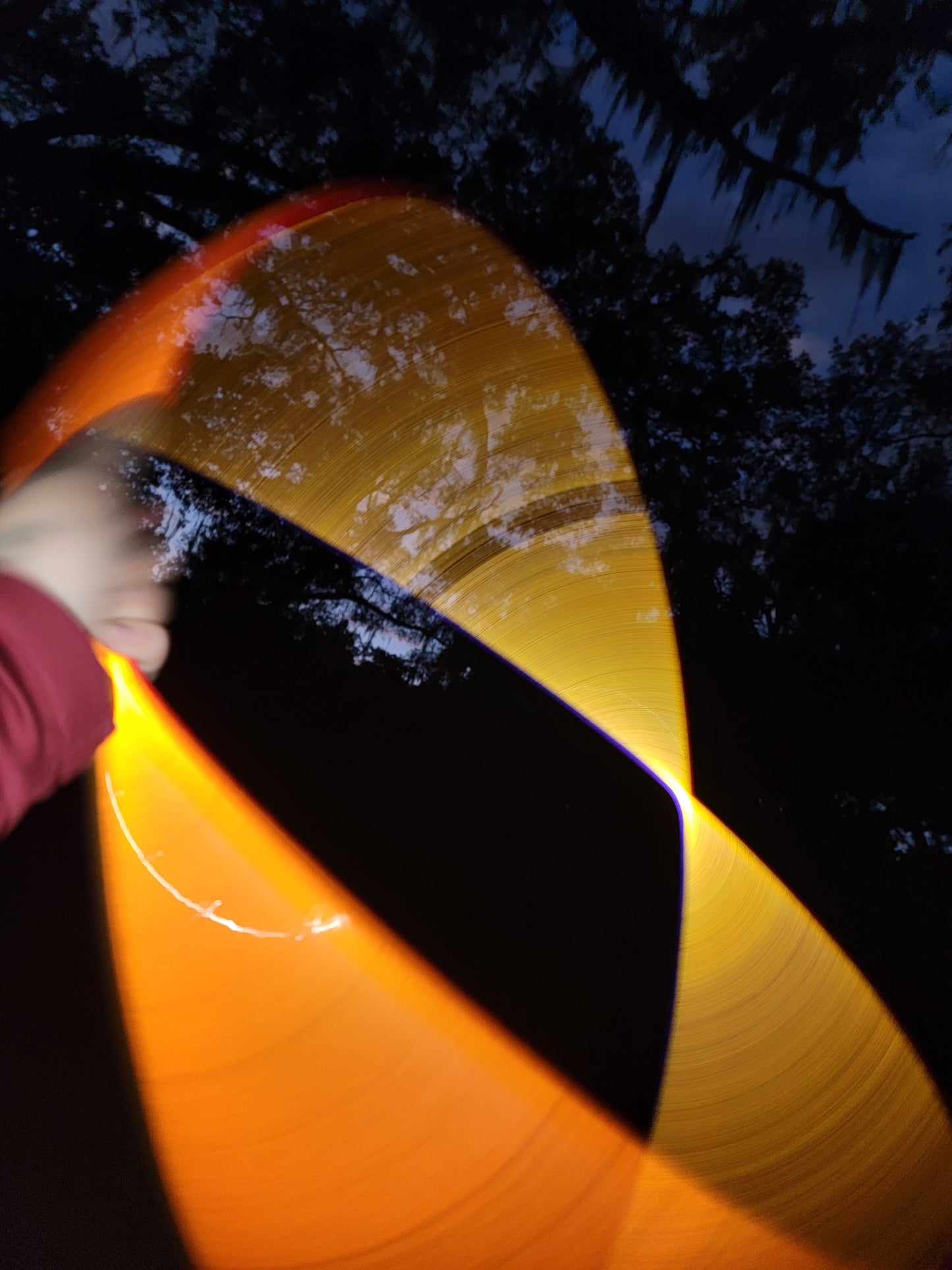 Dark Circus Coinflip Reflective Taped Hoop