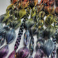 Rainbow Nebula Festival Braid Tie In's