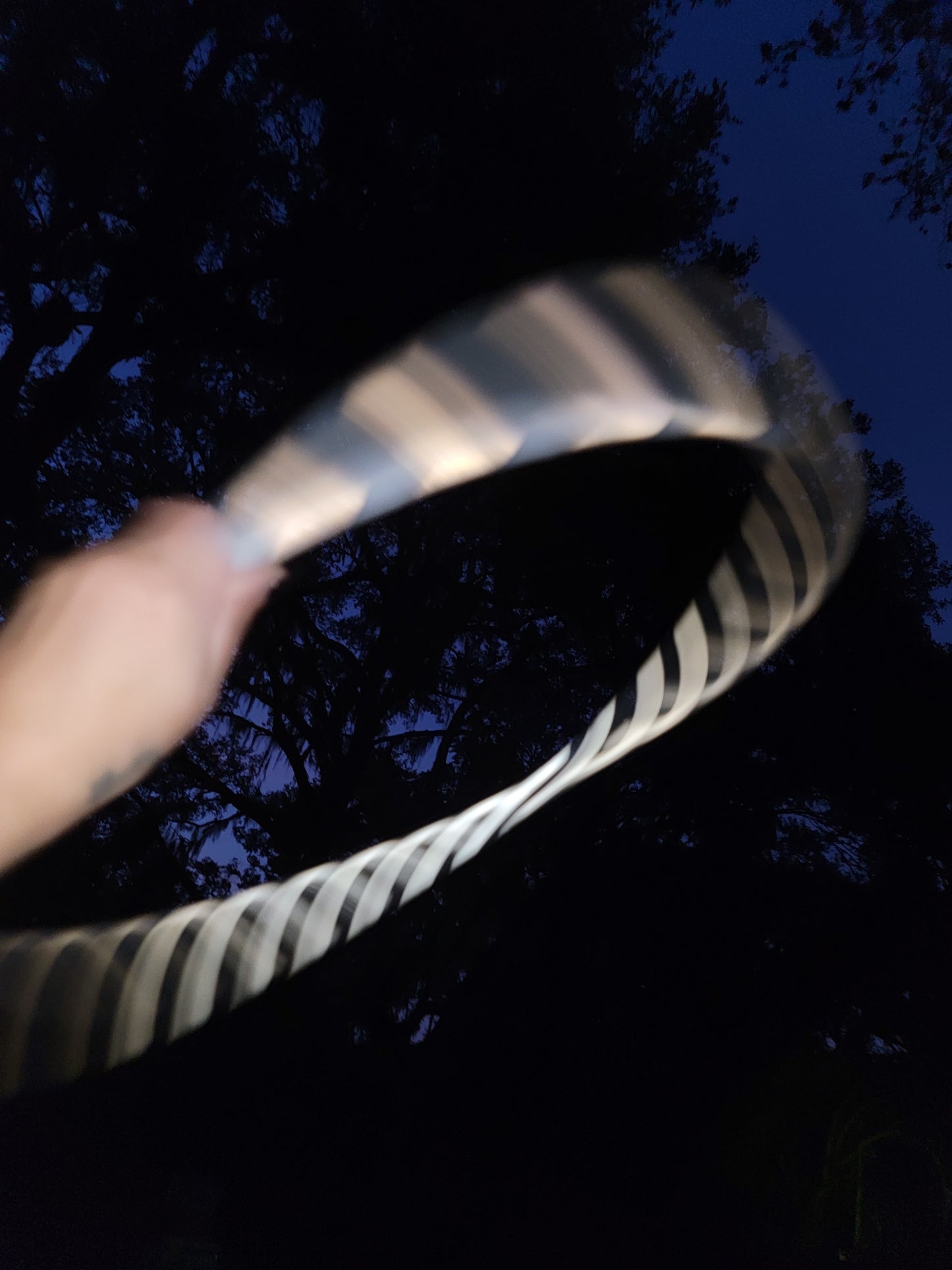 Twisted Nightmare Reflective Taped Hoop