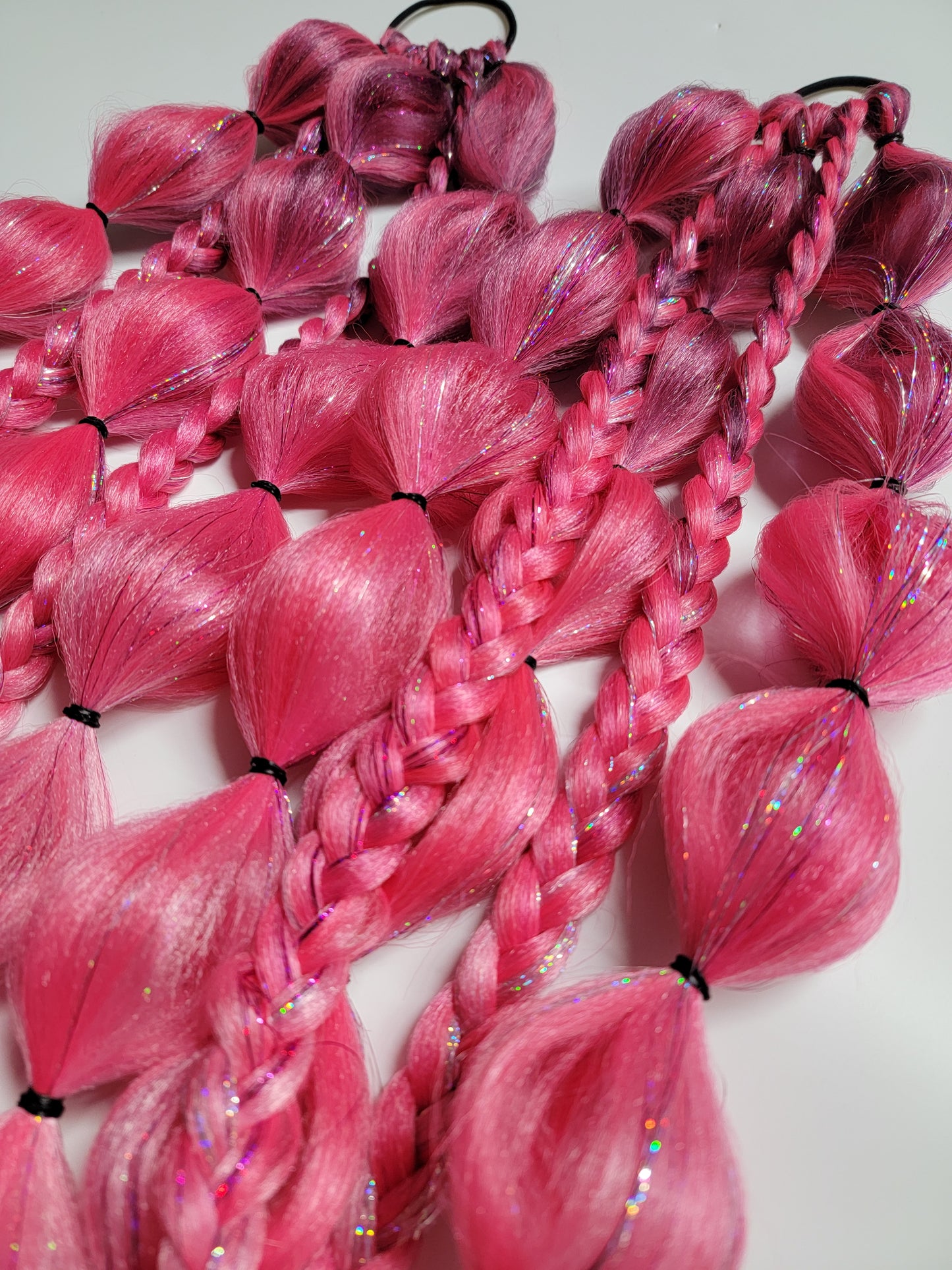 Bubblegum Baddie Festival Braid Tie In's