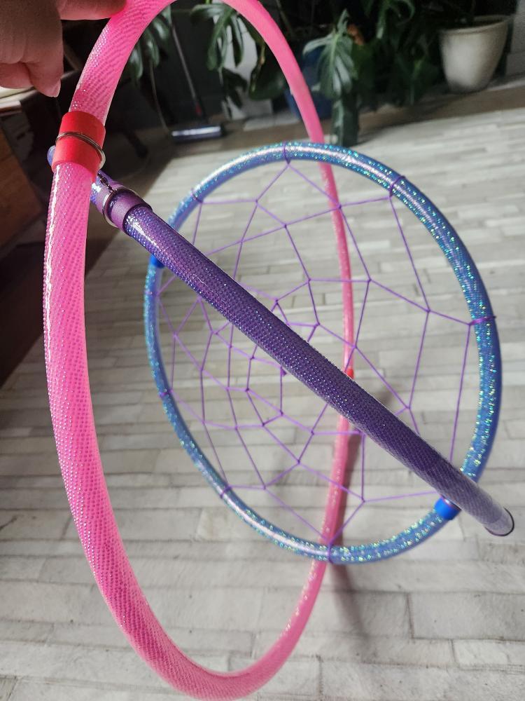 Spirit Weaver Diamond Gyro Hoop