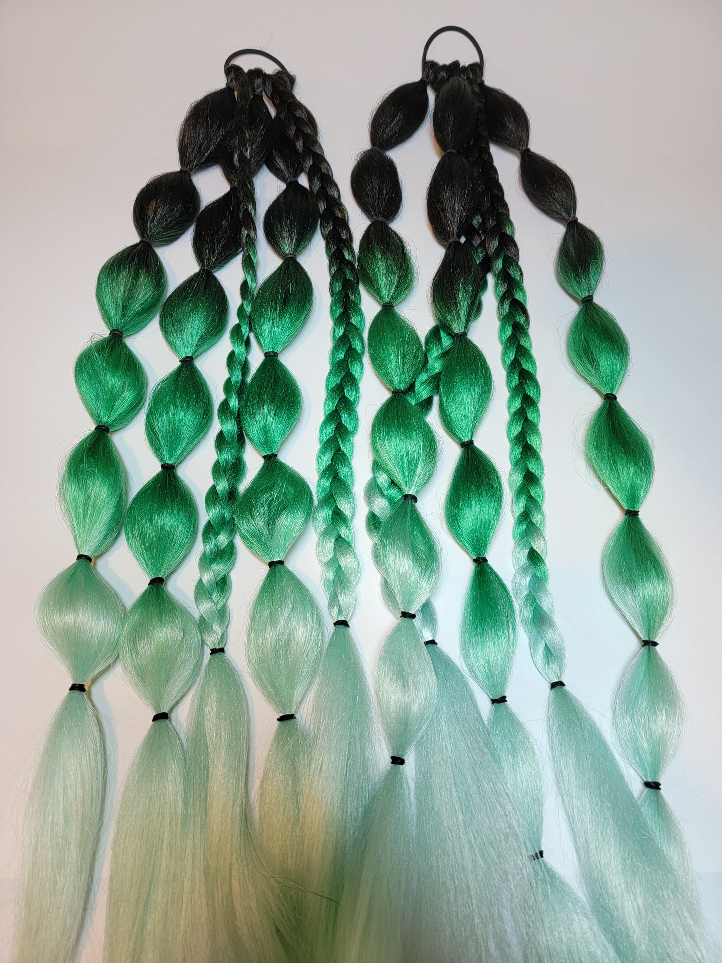 Moss Queen Festival Braid Tie In's