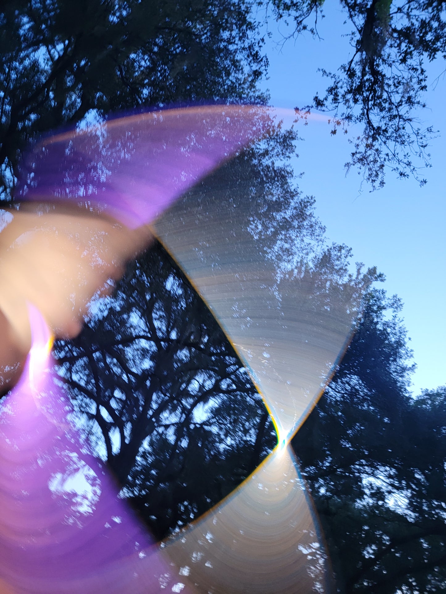 Dark Mushroom Coinflip Specialty Reflective Taped Hoop
