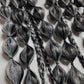 Smokey Quartz Festival Braid Tie In's