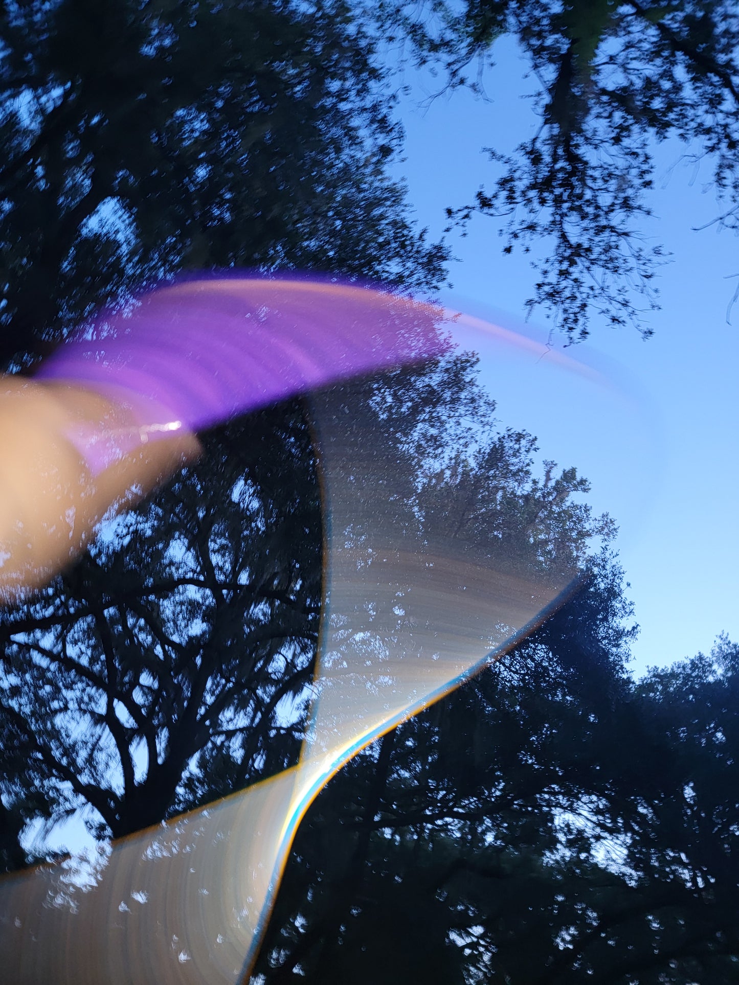 Dark Mushroom Coinflip Specialty Reflective Taped Hoop