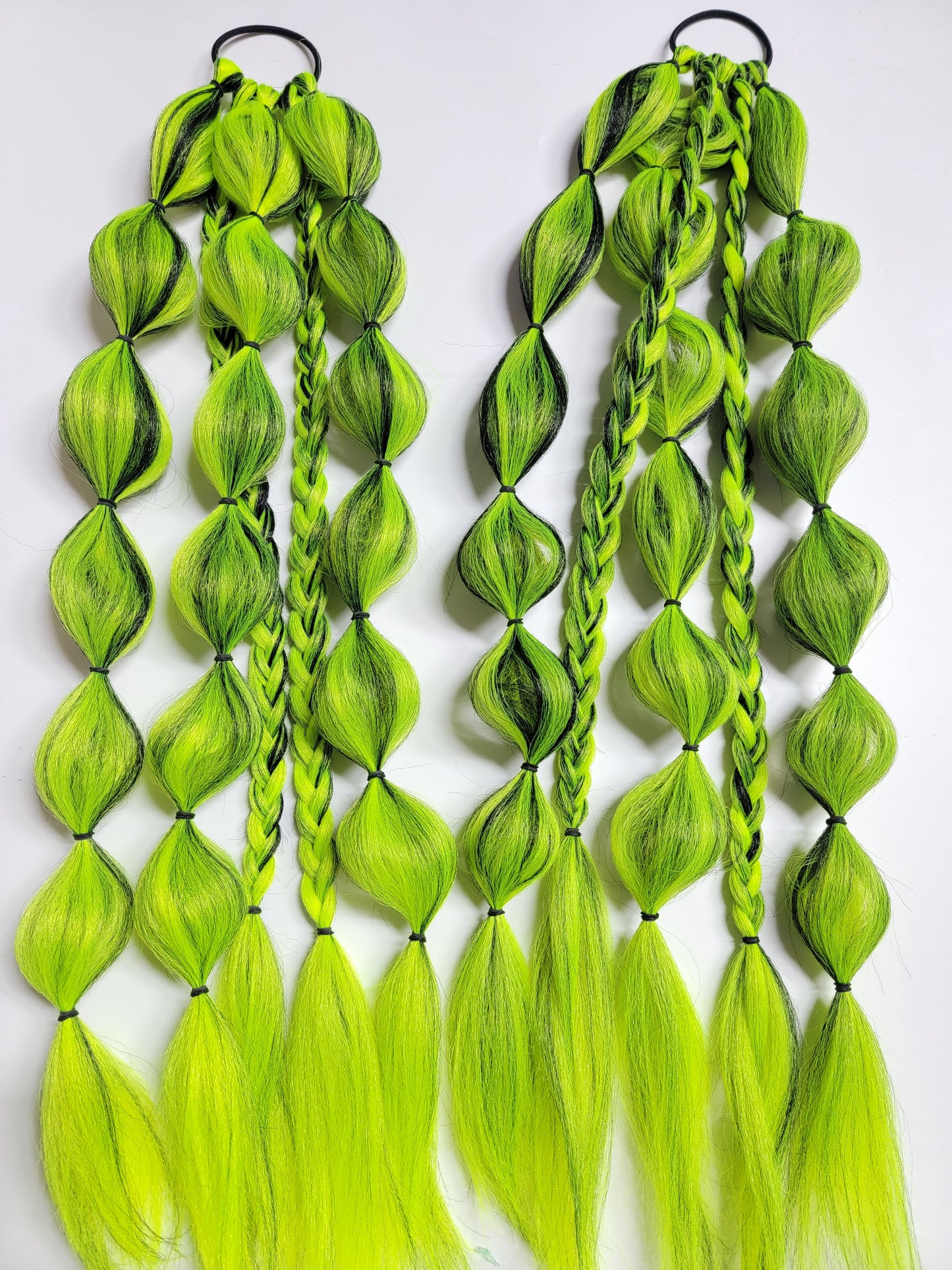 Toxic Spill Festival Braid Tie In's