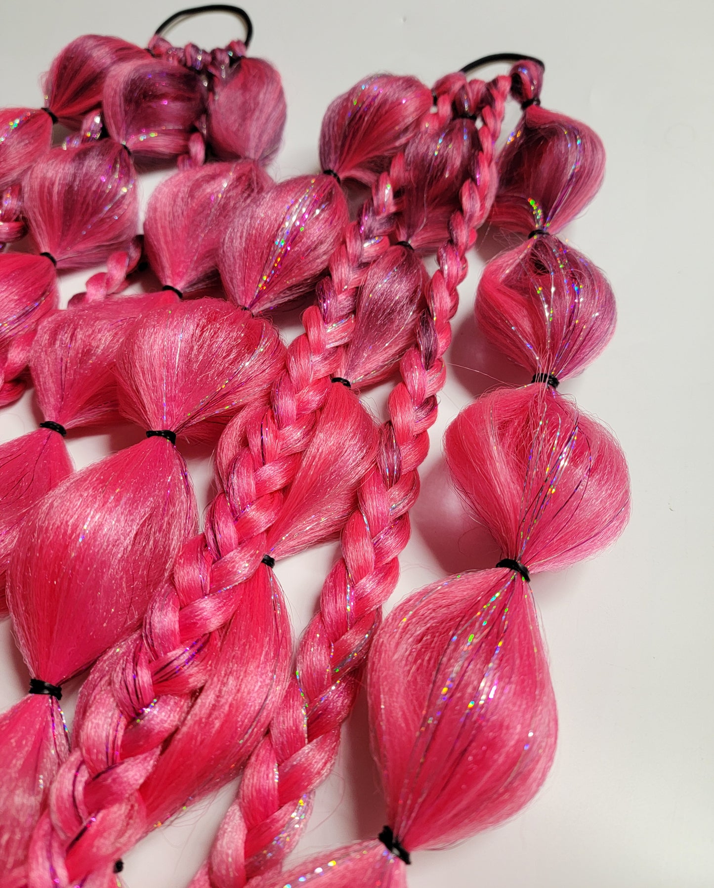 Bubblegum Baddie Festival Braid Tie In's