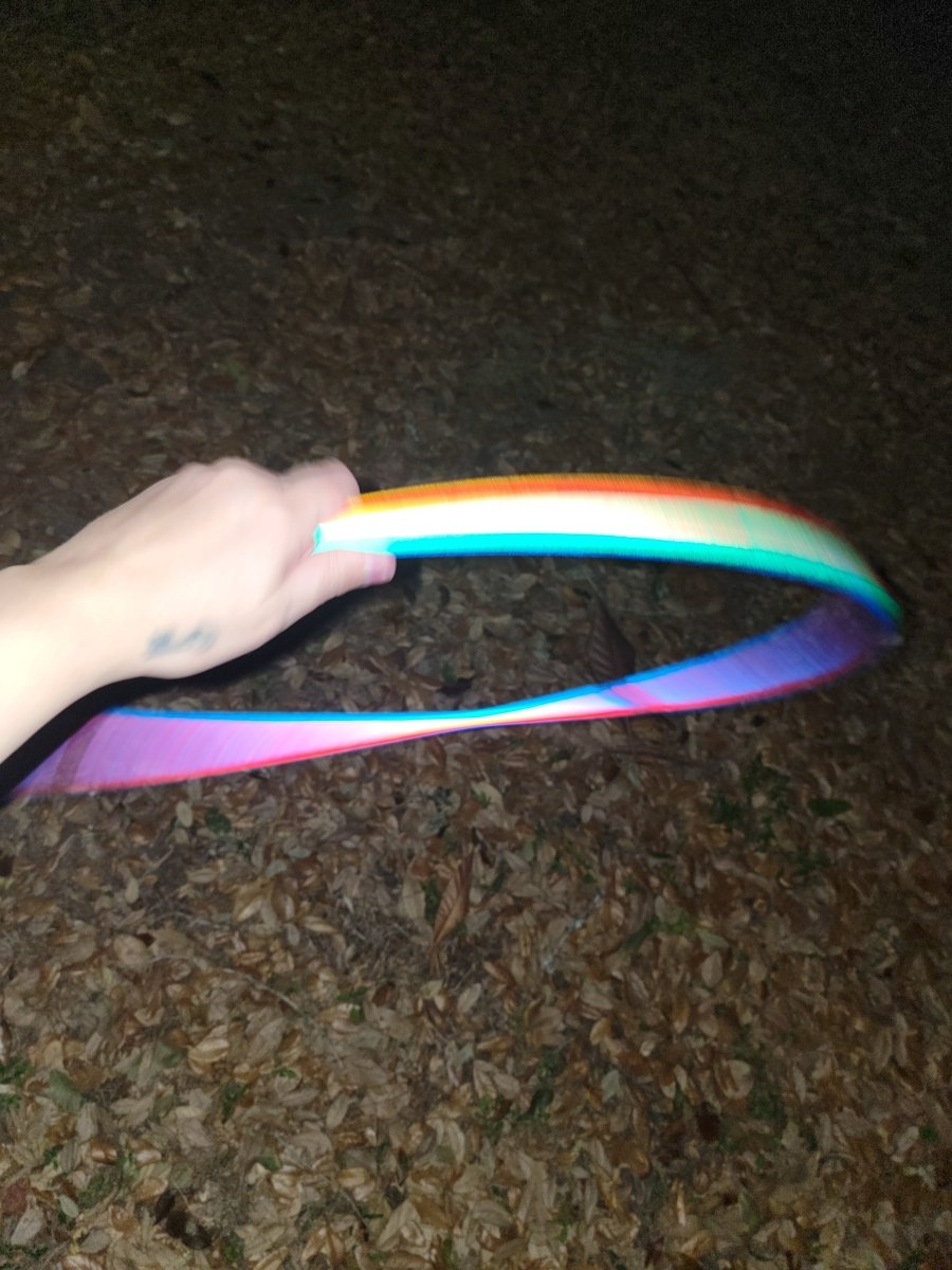 Fruit Juice Coinflip Reflective Taped Hoop