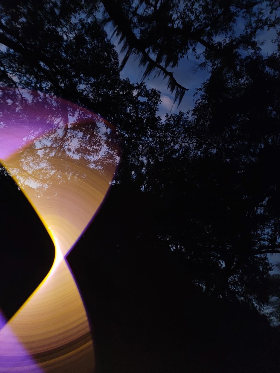 Dark Circus Coinflip Reflective Taped Hoop