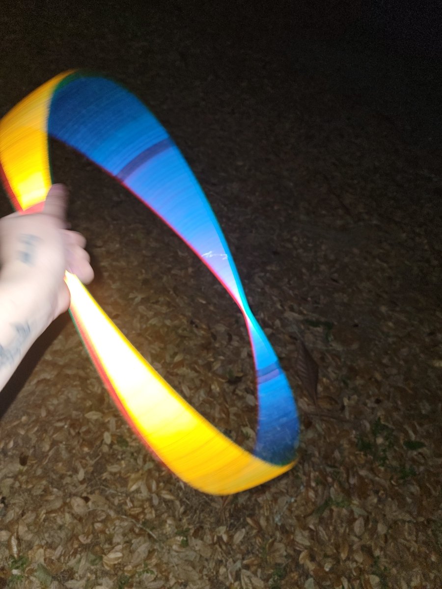 Fruit Juice Coinflip Reflective Taped Hoop