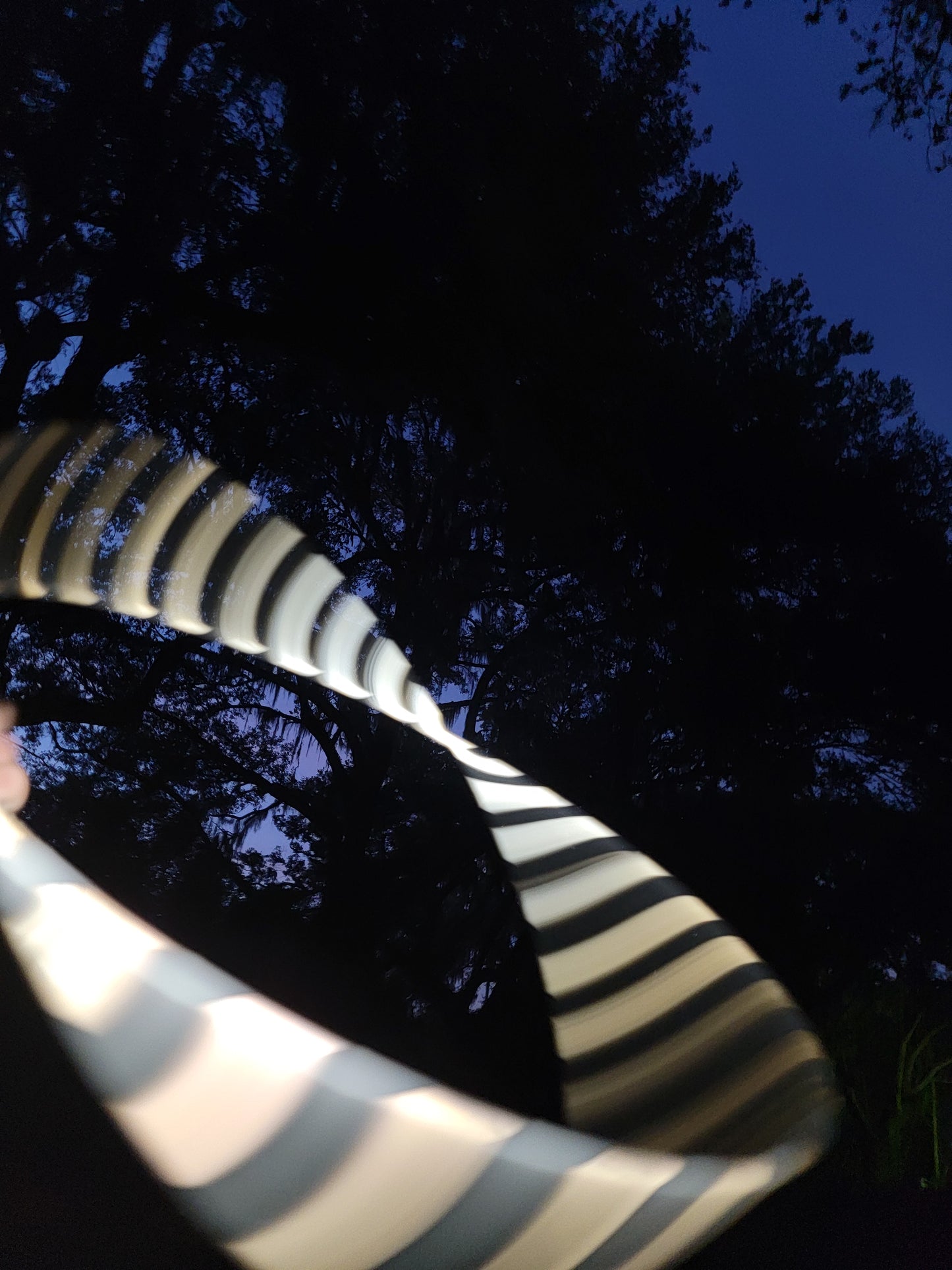 Twisted Nightmare Reflective Taped Hoop