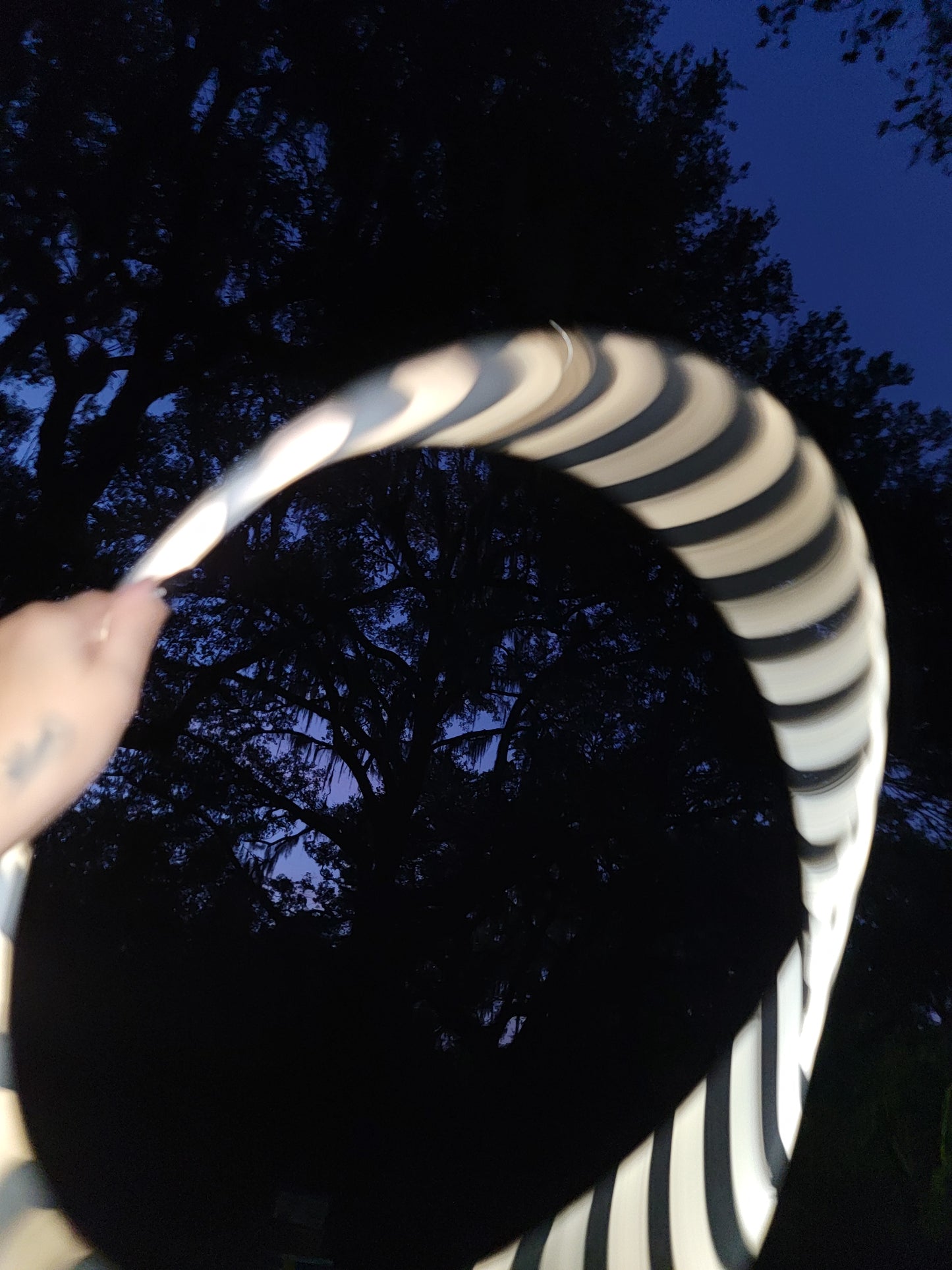 Twisted Nightmare Reflective Taped Hoop
