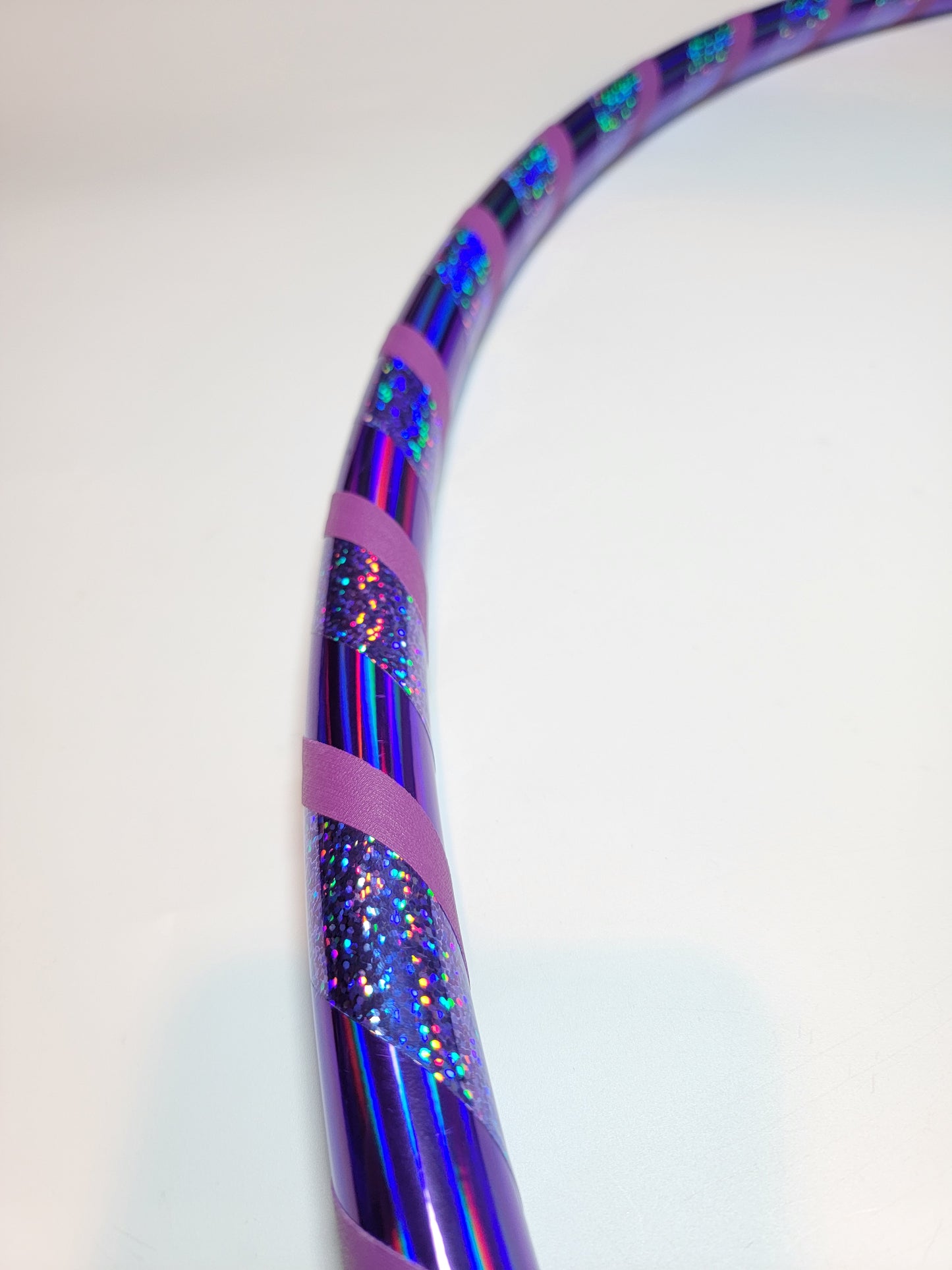 Purple Disco Machine Beginner Taped Hoop