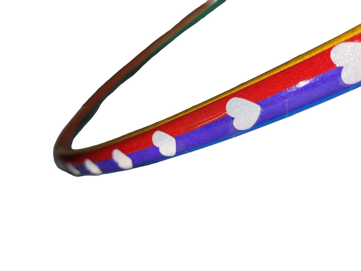 Love on the Spectrum Coinflip Specialty Reflective Taped Hoop