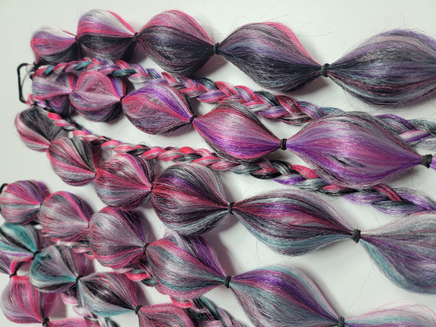 Ready to ship festival Braid Tie in's