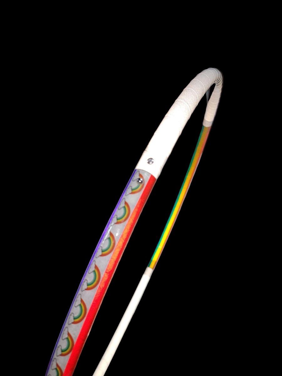 Rainbow Reflections Reflective Coinflip Specialty Reflective Taped 4 Piece Sectional Hoop