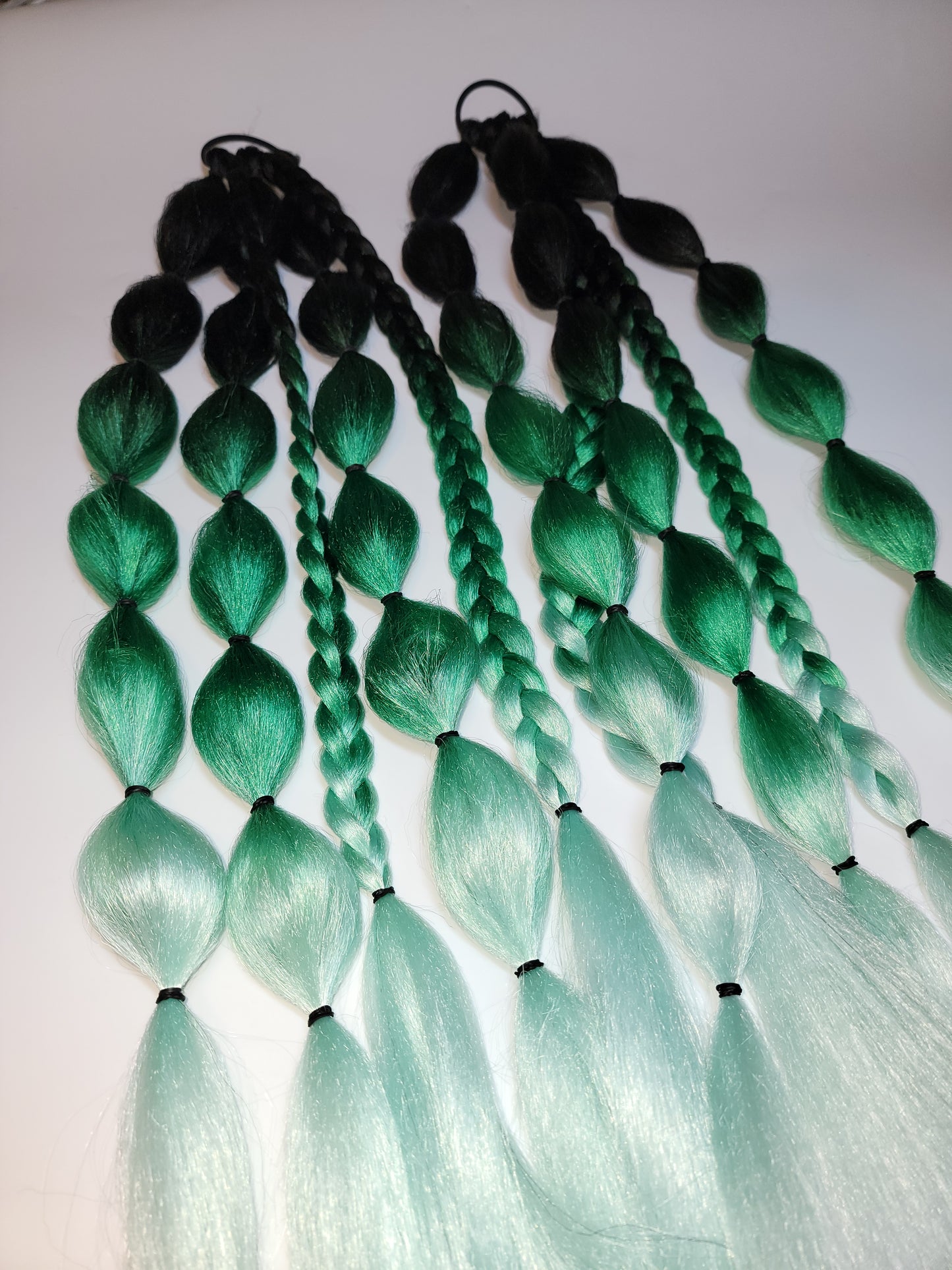 Moss Queen Festival Braid Tie In's