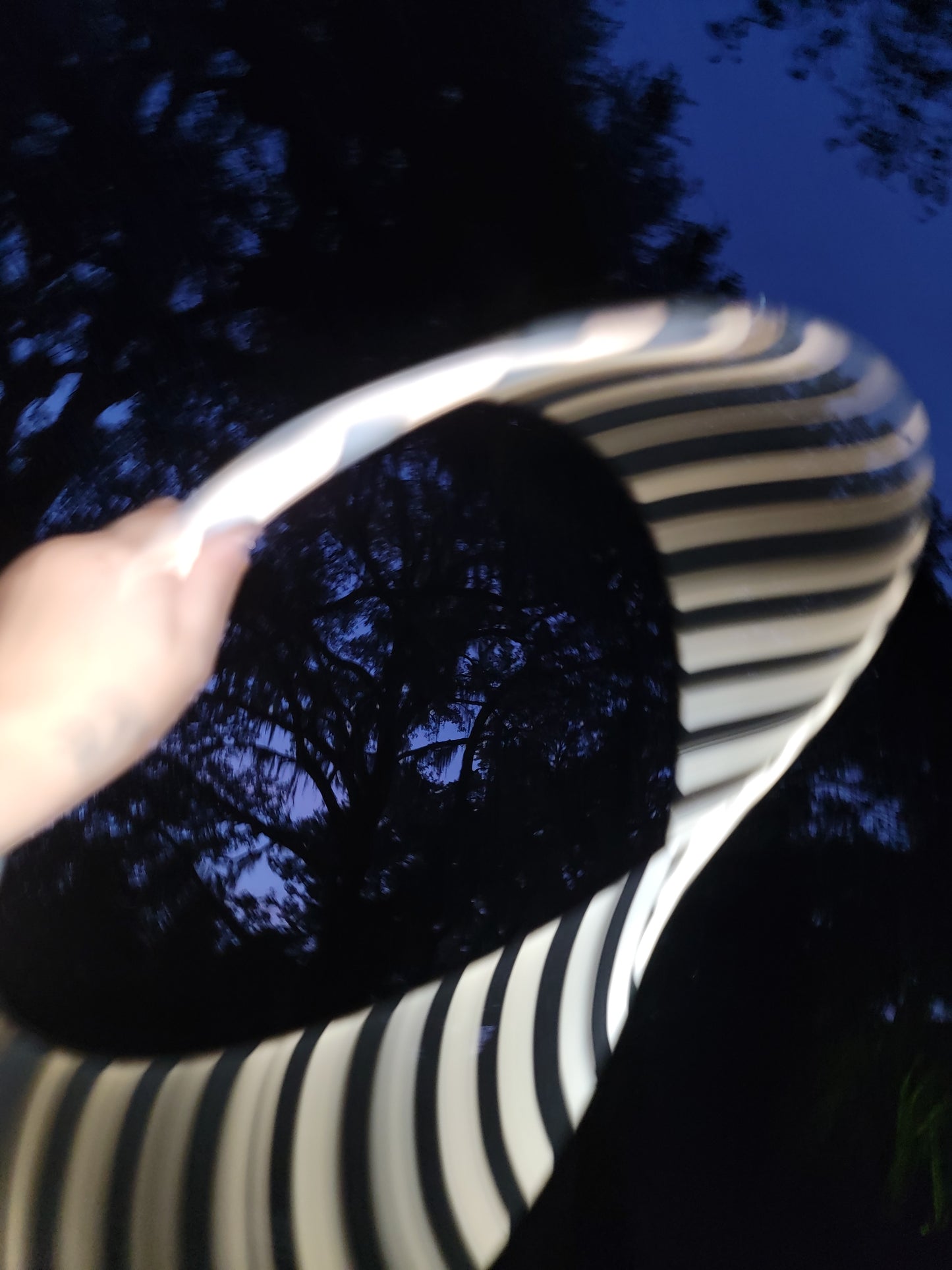 Twisted Nightmare Reflective Taped Hoop