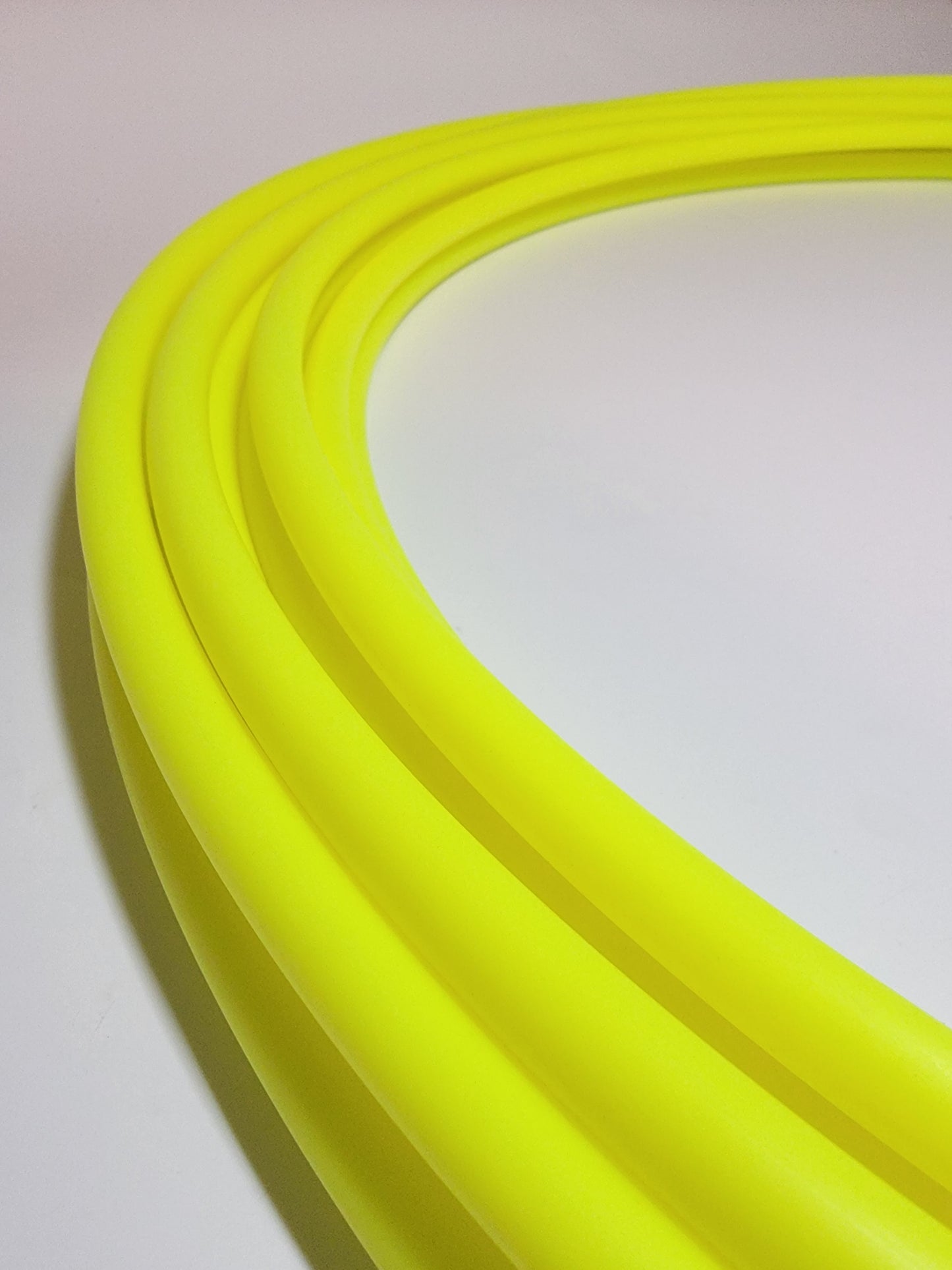 UV Yellow 1/2 ready to ship hoops (MULTIPLE SIZES) (SMALLER THAN 5/8)