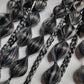 Smokey Quartz Festival Braid Tie In's