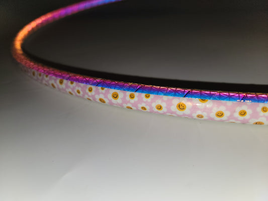Cyber Daisy Specialty Reflective Taped Hoop