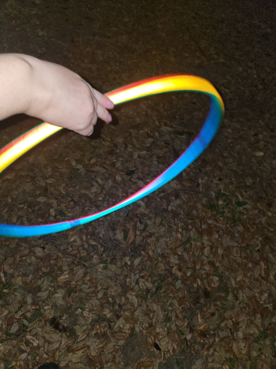 Fruit Juice Coinflip Reflective Taped Hoop