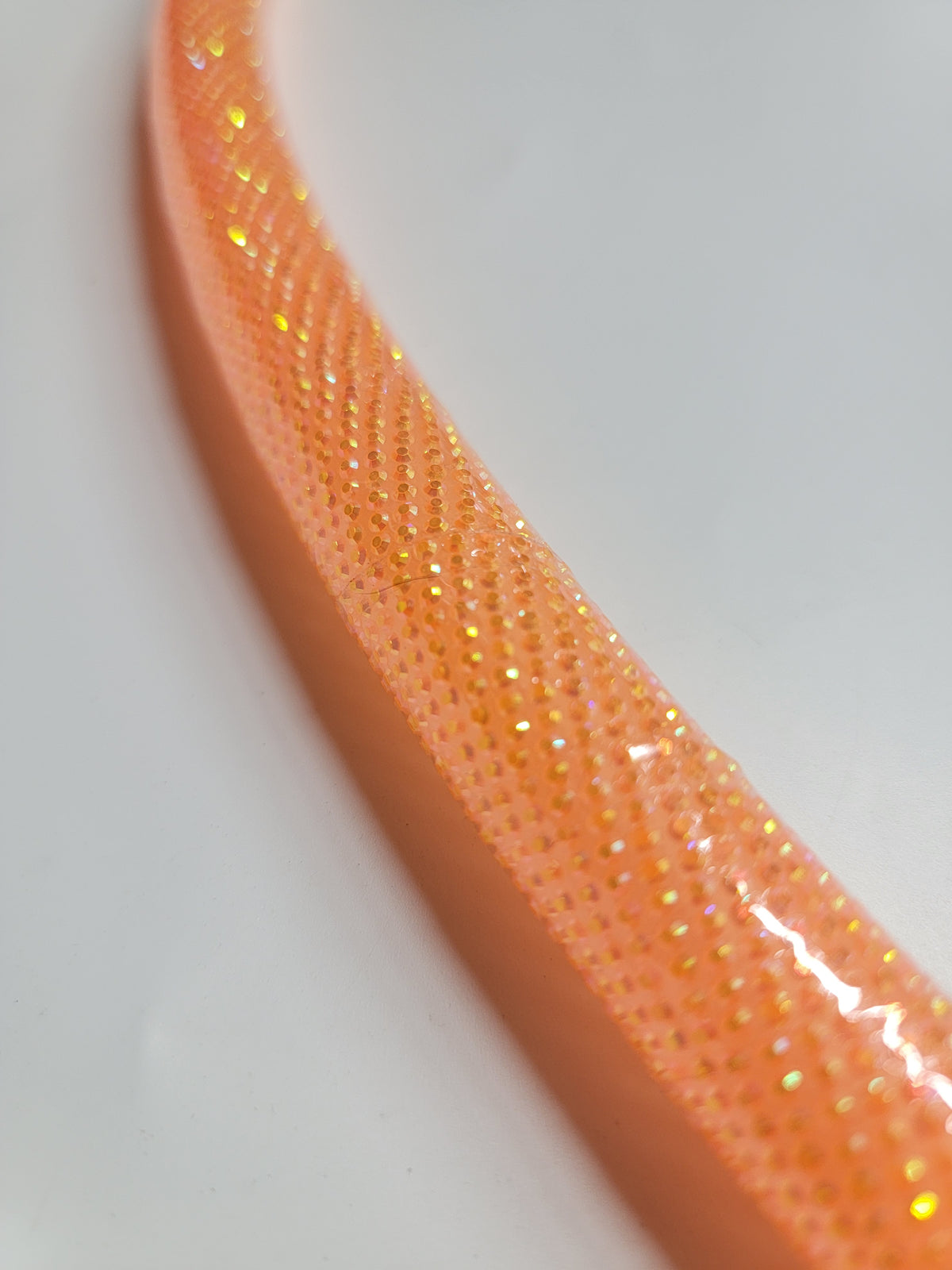 Dreamsicle Diamond Taped Hoop