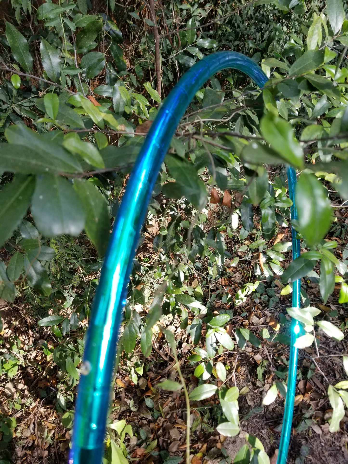 Blue Ice Color Morph Taped Hoop