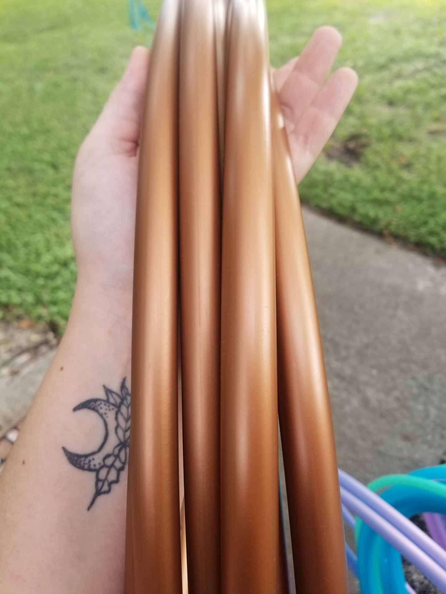 Copper Bare Hoop 3/4
