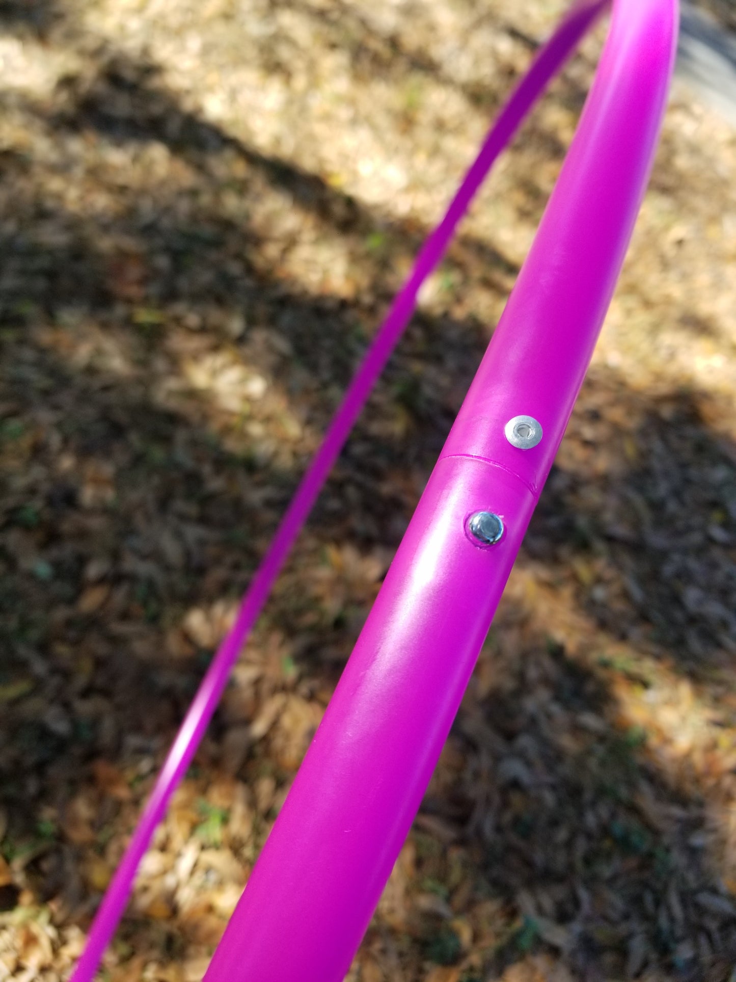 UV Fuchsia Polypro Bare Hoop 3/4