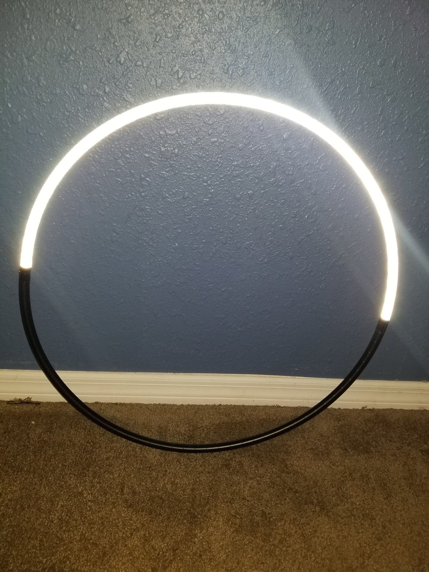 Crescent Moon Reflective Taped Hoop
