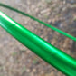 Green Satin Luster Taped Hula Hoop