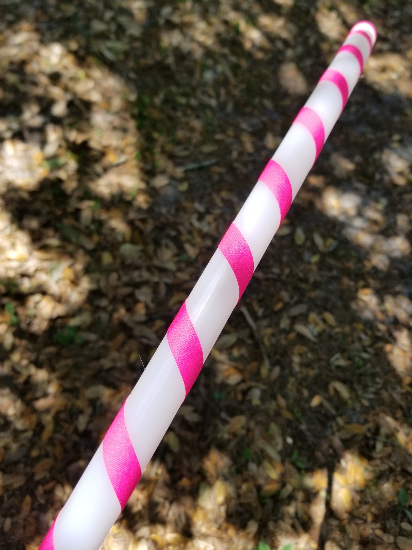 Pink Gaffer Spiral Budget Friendly Beginner HDPE Taped Hoop