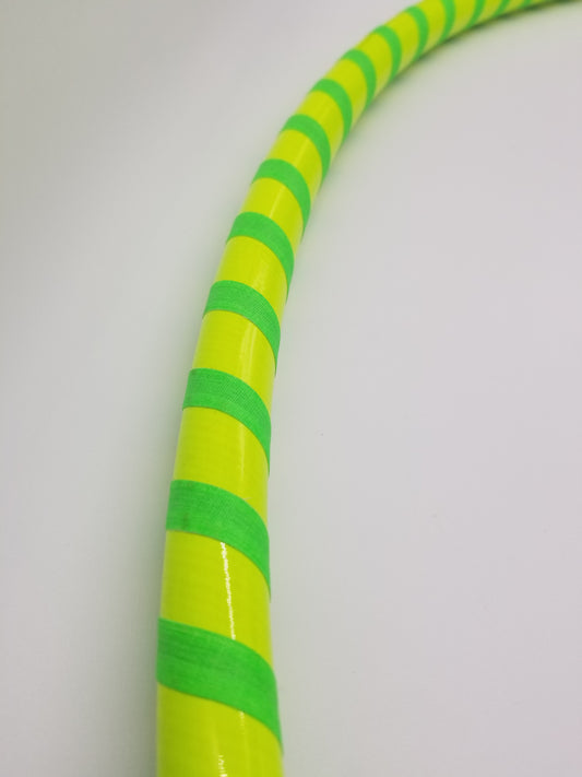 Yellow & Green Gaffer Beginner Taped Hoop