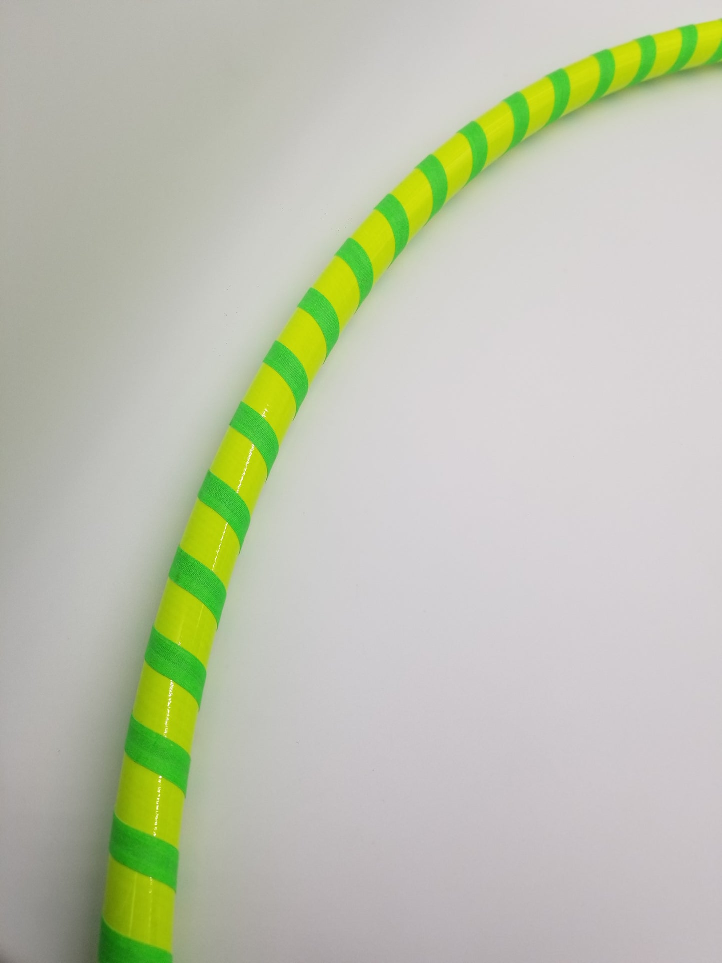 Yellow & Green Gaffer Beginner Taped Hoop