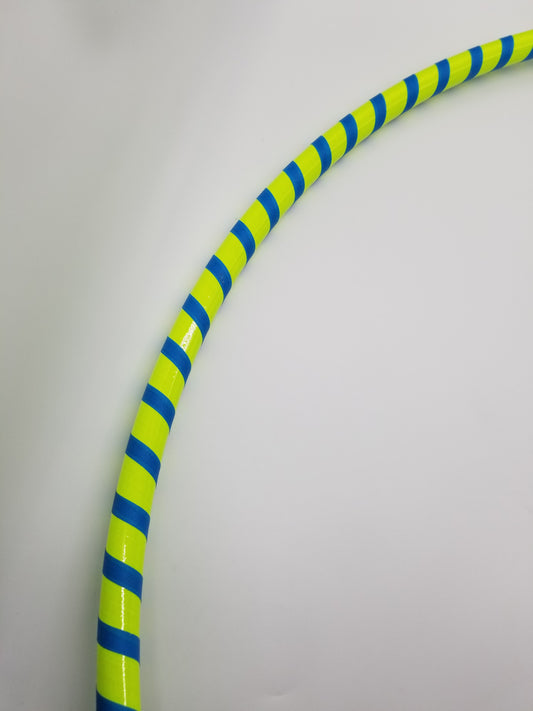 Yellow & Blue Gaffer Beginner Taped Hoop