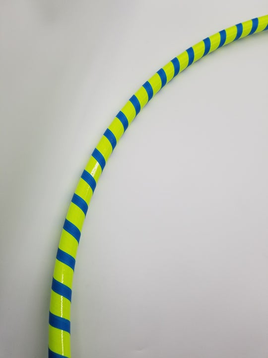 Yellow & Blue Kids Beginner Taped Hoop