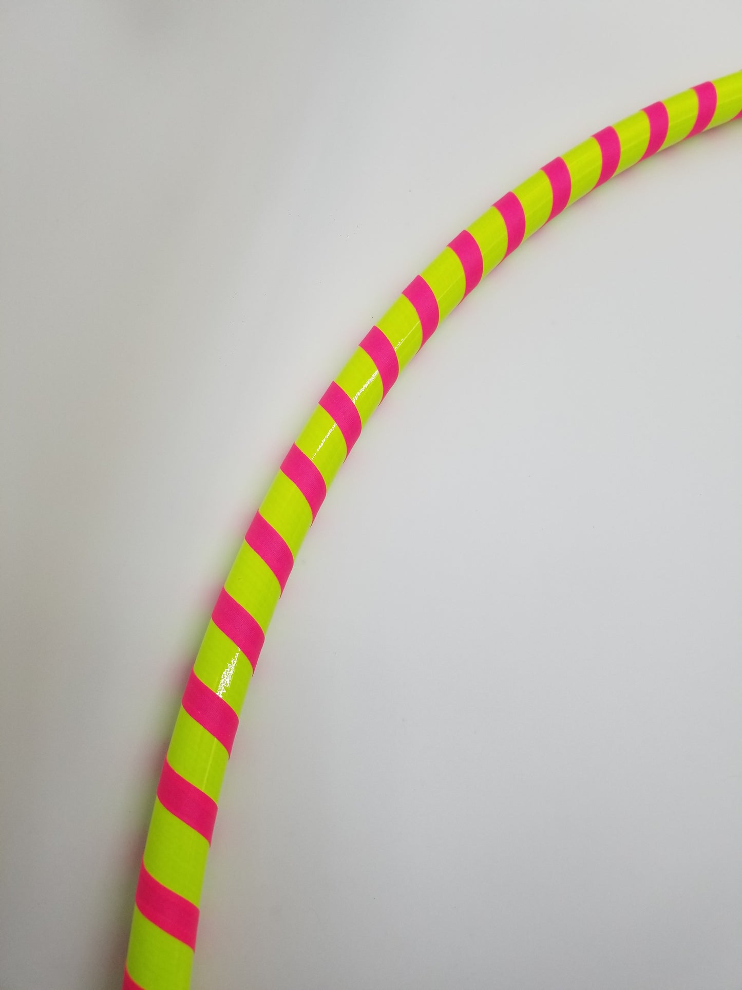 Yellow & Pink Gaffer Beginner HDPE Taped Hoop