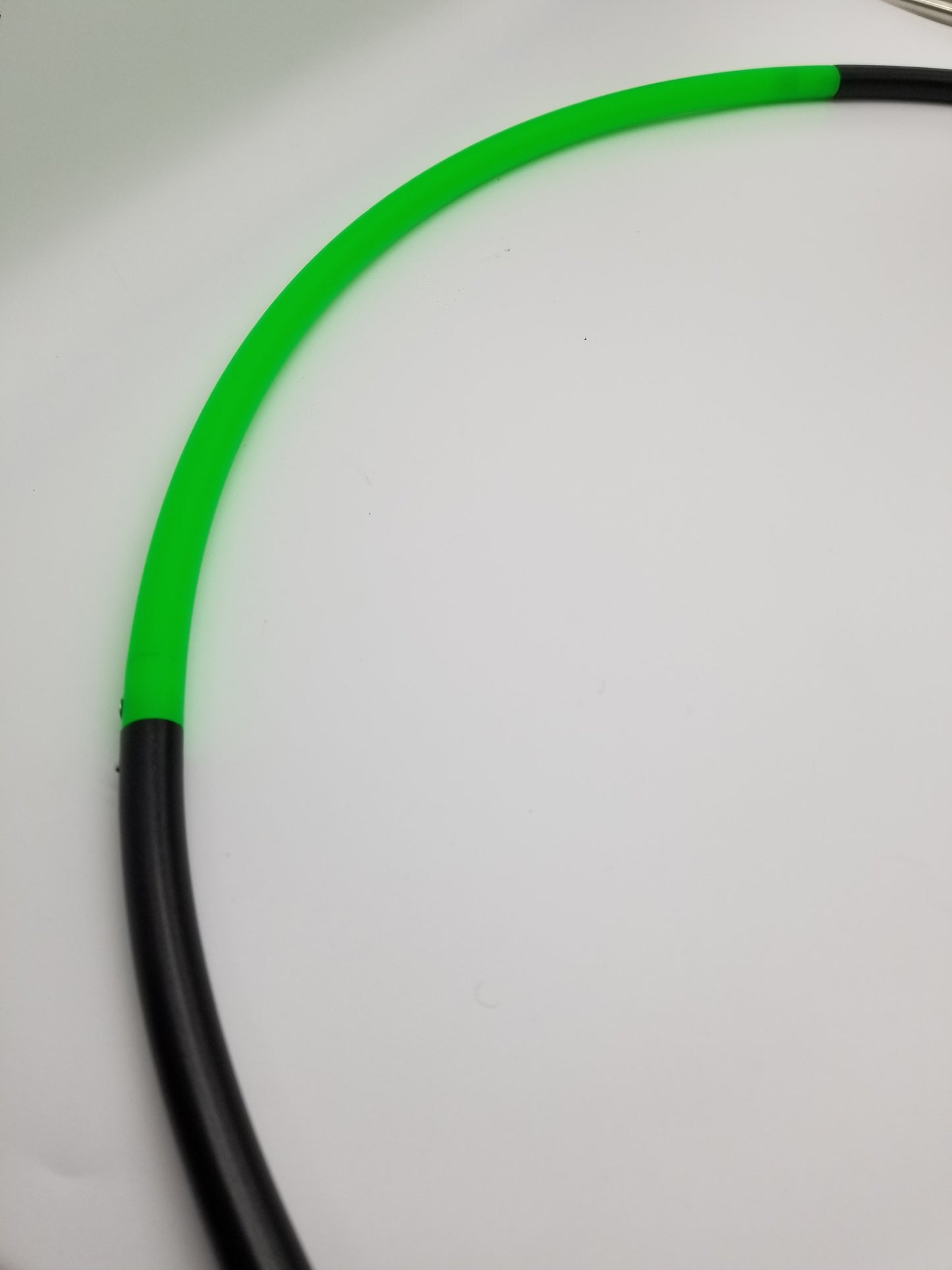 Black & UV Green 4 Piece Bare Sectional Hoop