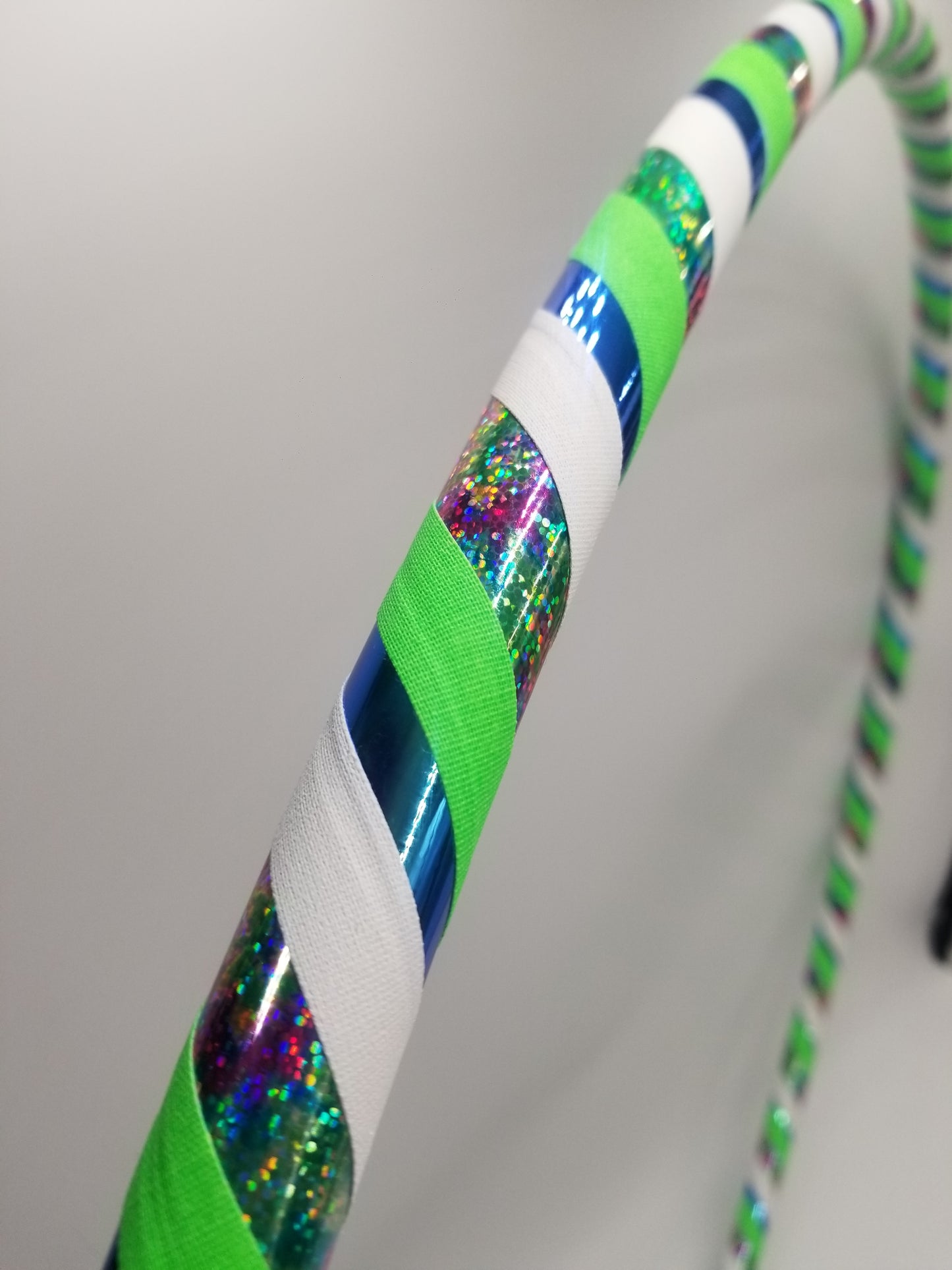 Wild Tie Dye Beginner Taped  Hoop