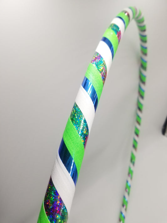 Wild Tie Dye Kids Beginner Taped Hoop