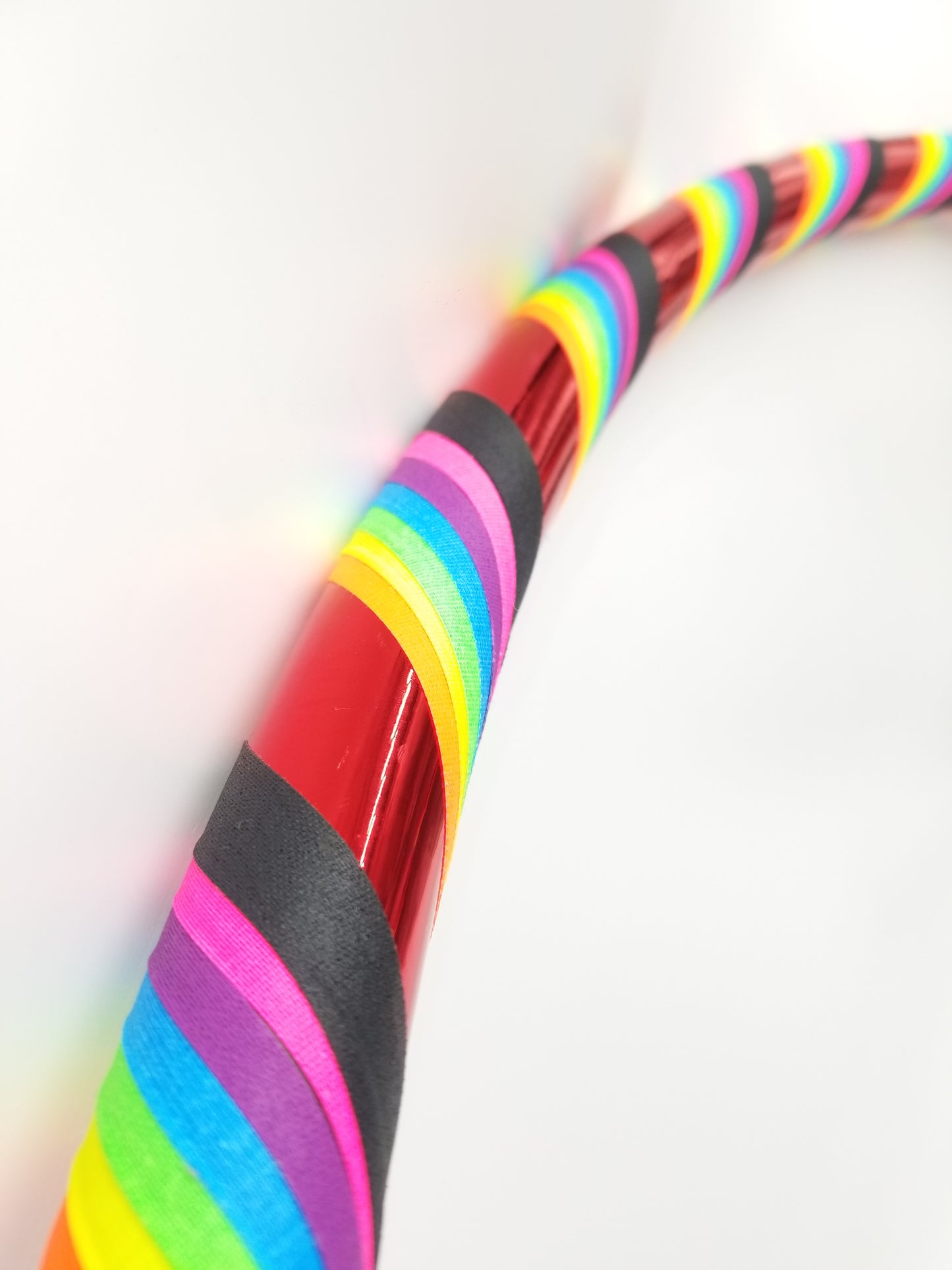 Rainbow Pride Beginner Taped Hoop