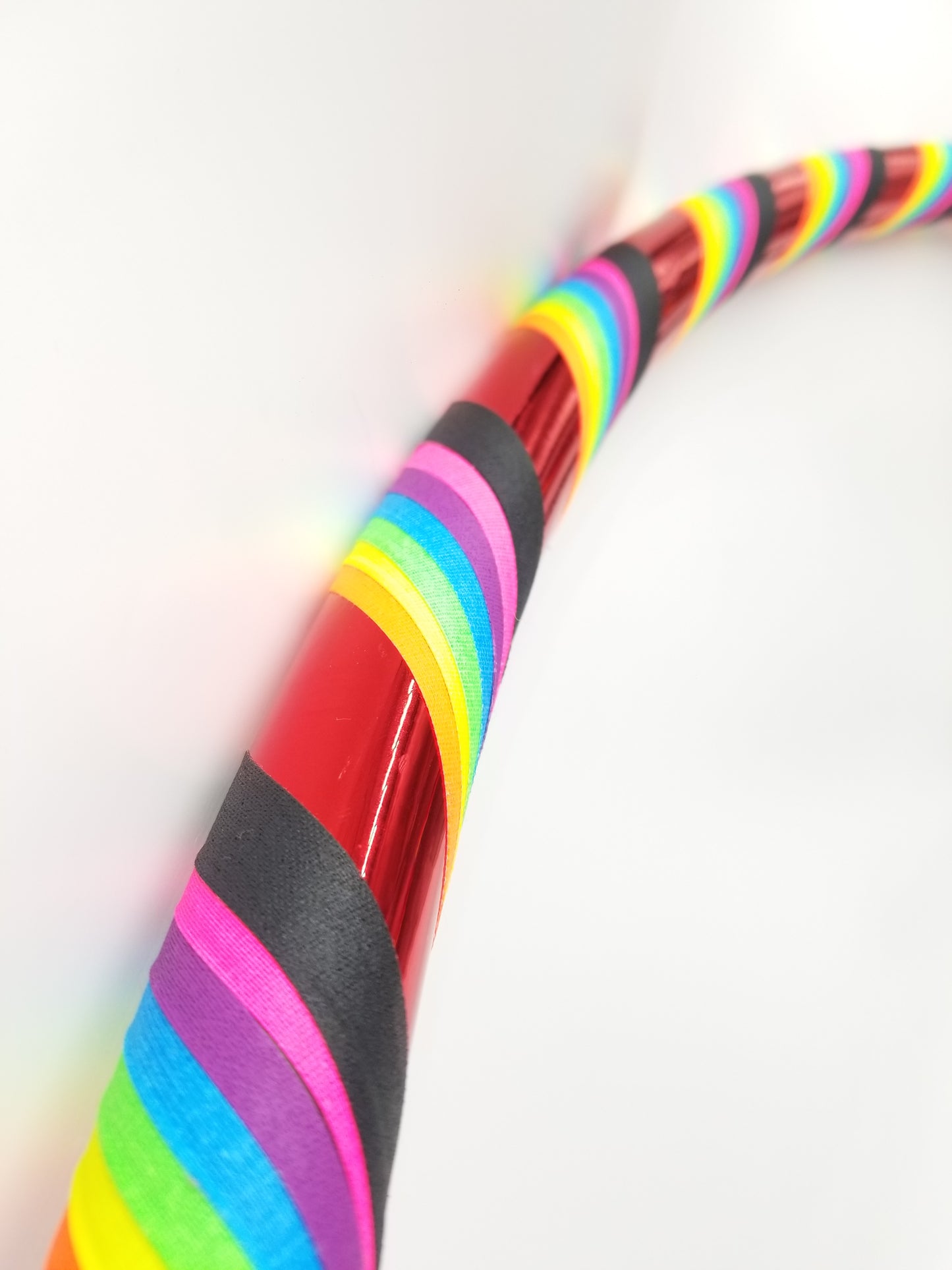 Rainbow Pride Beginner Taped Hoop