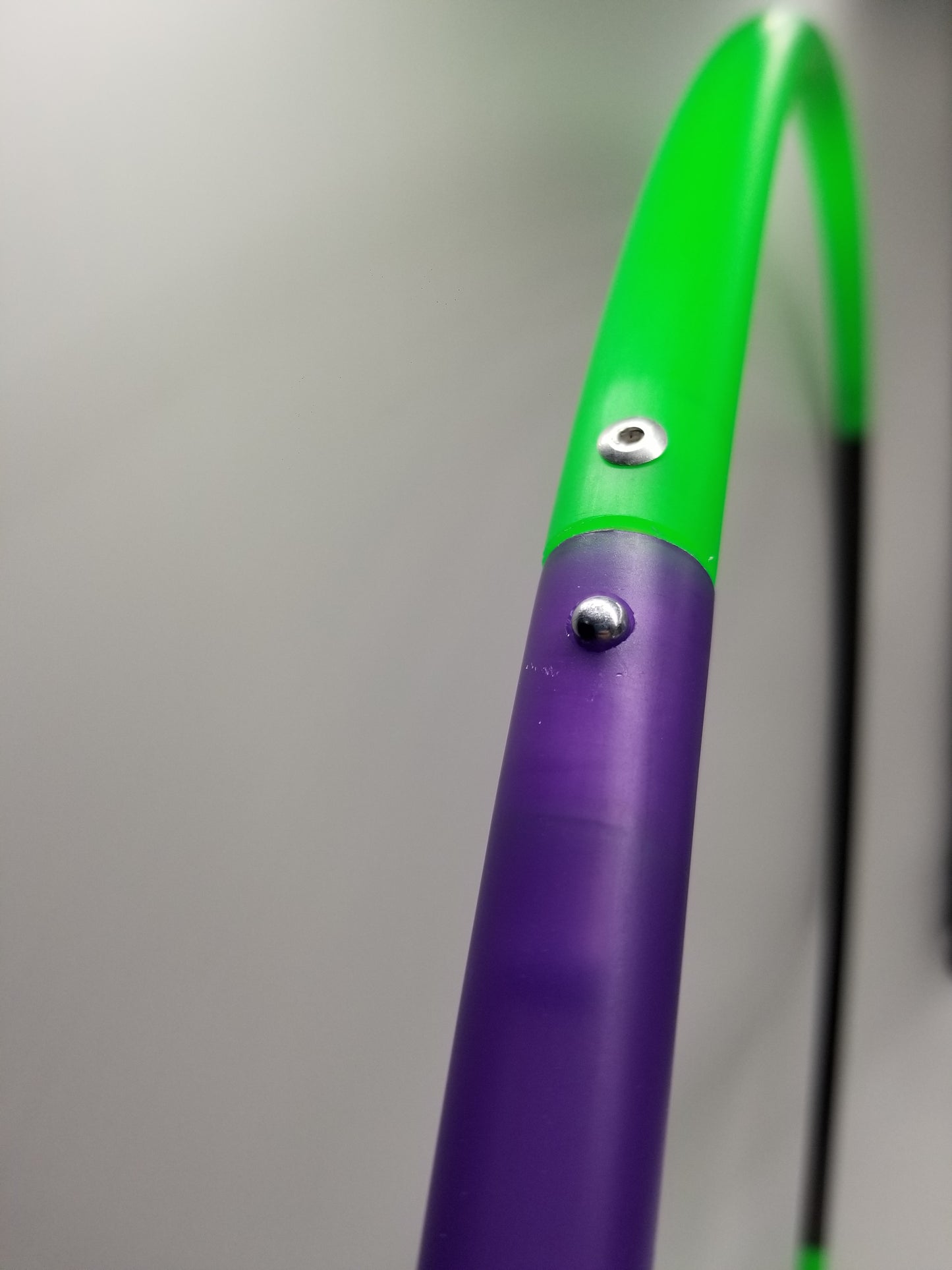 UV Green, UV Purple, black 4 Piece Bare Sectional Hoop