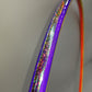 Sunshine Glitter Coinflip Reflective Taped Hoop