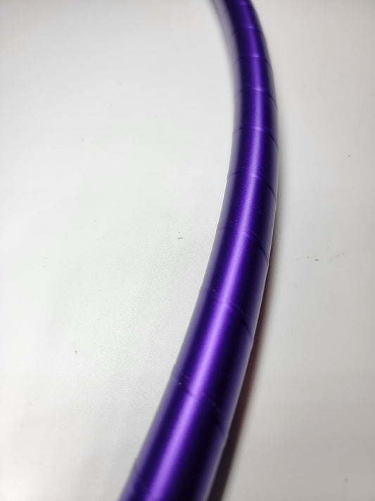 Purple Satin Luster Taped Hula Hoop