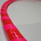 Pink Hibiscus Beginner Taped Hoop